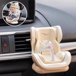 labubu car seat toy Tesla sit party doll safety seat labubu car seat toy Tesla sit party doll safety seat