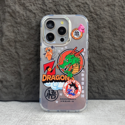 Silver — Dragonball New Electroplated 15, 14, 13, 12 iPhone Case