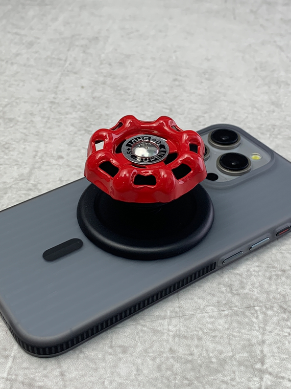 VALVE Removable Suction Cap – MagSafe Magnetic Ring Finger Holder Kickstand – Accessories – 15, 15 Plus, 15 Pro, 15 Pro Max