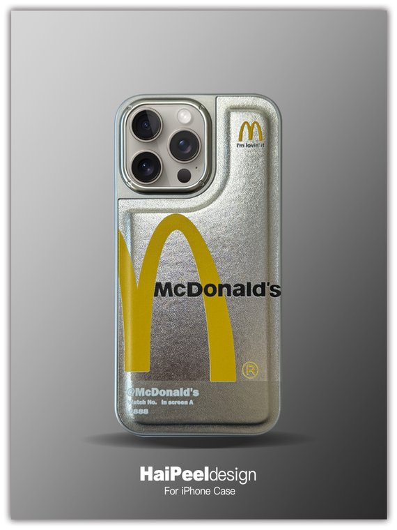 McDonald's New Electroplated 15, 14, 13, 12 iPhone Case