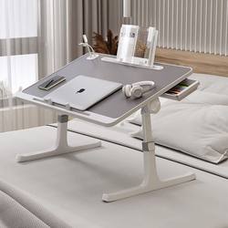 Liftable and heighten folding bed desk dormitory study heightened bed table tiltable folding computer small table Liftable and heighten folding bed desk dormitory study heightened bed table tiltable folding computer small table