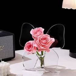 Photo Frame Vase Acrylic Transparent Hydroponic Flower Arrangement Water-Cultured Green Plant Ornament Living Room Desktop Entrance Light Luxury High-End Feel Photo Frame Vase Acrylic Transparent Hydroponic Flower Arrangement Water-Cultured Green Plant Ornament Living Room Desktop Entrance Light Luxury High-End Feel