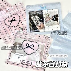 Salt-Themed Ziplock Bags, Ins Cartoon Ziplock Bags, Lucky Card Transparent High-End Storage Bags, Small Card Packing Bags Salt-Themed Ziplock Bags, Ins Cartoon Ziplock Bags, Lucky Card Transparent High-End Storage Bags, Small Card Packing Bags