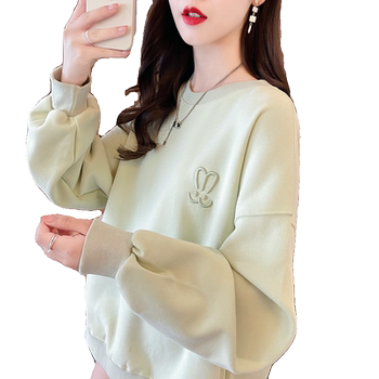 Design sense niche lazy style wild sweater female autumn and winter
 Design sense niche lazy style wild sweater female autumn and winter