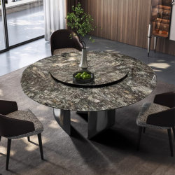 Tiffany natural luxury stone round dining table round table Tiffany natural luxury stone round dining table round table