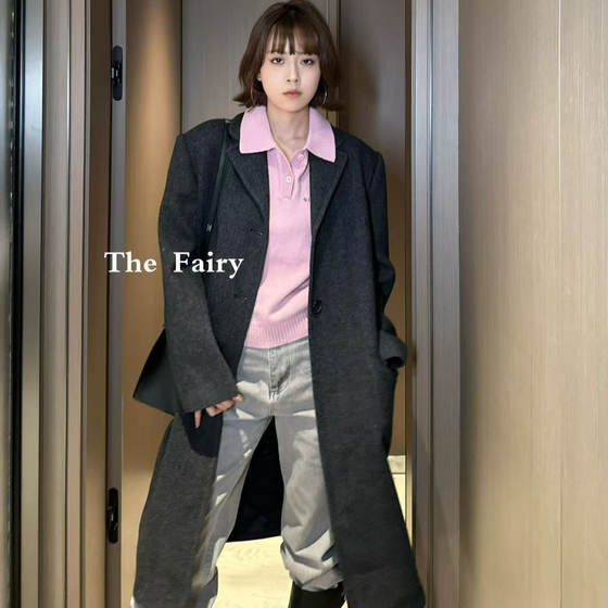 Gray wool suit coat for women in early autumn 2025 new jacket loose casual mid-length fashion hot sale trend
Gray wool suit coat for women in early autumn 2025 new jacket loose casual mid-length fashion hot sale trend
