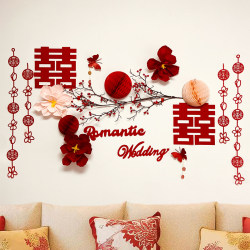 Wedding Room Decoration Set, Garlands for the Newlyweds' Home, Living Room, Bedroom, Background Wall Decoration, Wedding Supplies Collection Wedding Room Decoration Set, Garlands for the Newlyweds' Home, Living Room, Bedroom, Background Wall Decoration, Wedding Supplies Collection