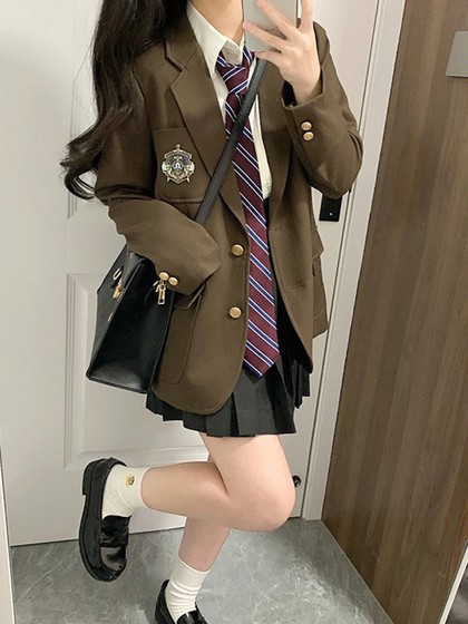 jk suit jacket new female original genuine college style jk uniform set autumn and winter design feel long -sleeved sweet
jk suit jacket new female original genuine college style jk uniform set autumn and winter design feel long -sleeved sweet
