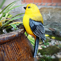 Original Simulated Bird Crafts, Resin Animal Ornaments, Garden Courtyard Outdoor Succulent Potted Plants, Chinese-Style Decorations Original Simulated Bird Crafts, Resin Animal Ornaments, Garden Courtyard Outdoor Succulent Potted Plants, Chinese-Style Decorations