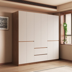 Aixin Yi Solid Wood Wardrobe, Antique Style, for Home Use in the Bedroom, 2025 New Model, Simple Children's Small Apartment Storage Wardrobe Aixin Yi Solid Wood Wardrobe, Antique Style, for Home Use in the Bedroom, 2025 New Model, Simple Children's Small Apartment Storage Wardrobe