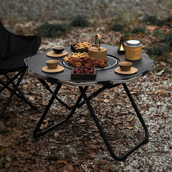 Camping Stove Tea Table Aluminum Alloy Quick-Open Integrated Barbecue Table for Grilling Balcony Outdoor Picnic Foldable Home Use Camping Stove Tea Table Aluminum Alloy Quick-Open Integrated Barbecue Table for Grilling Balcony Outdoor Picnic Foldable Home Use