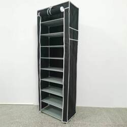 Shoe rack simple multi-layer household dust-proof p fabric storage economical space-saving dormitory small shoe rack entry shoes Shoe rack simple multi-layer household dust-proof p fabric storage economical space-saving dormitory small shoe rack entry shoes