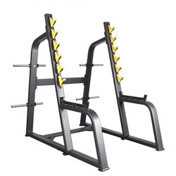 Commercial half-frame free squat rack multi-function professional barbell bench press rack gantry squat machine manufacturer direct sales Commercial half-frame free squat rack multi-function professional barbell bench press rack gantry squat machine manufacturer direct sales