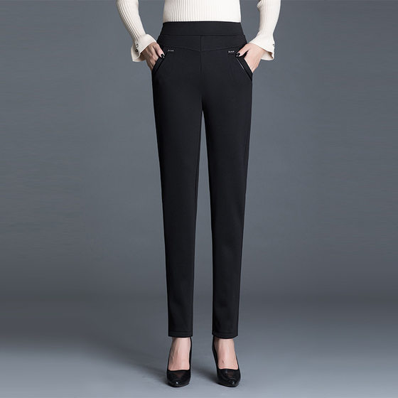 New style of middle-aged and elderly women's pants for spring and autumn, spring wear pencil pants for 40 years old, 50 mother wears elastic small feet pants
New style of middle-aged and elderly women's pants for spring and autumn, spring wear pencil pants for 40 years old, 50 mother wears elastic small feet pants