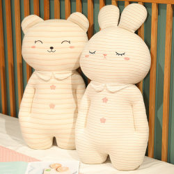 Pure Cotton Doll Bunny Plush Toy Sleeping Pillow for Girls, Baby Sleep Comfort Doll, Bear Toy, Chewable Pure Cotton Doll Bunny Plush Toy Sleeping Pillow for Girls, Baby Sleep Comfort Doll, Bear Toy, Chewable