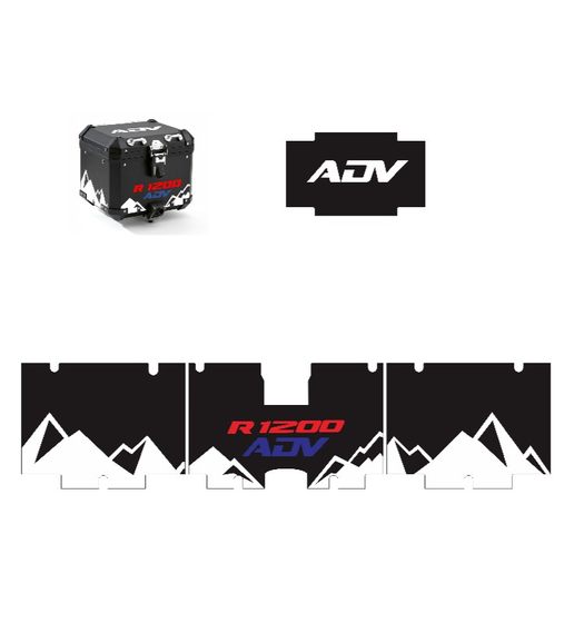 Suitable for BMW R1200GS ADV original aluminum trunk sticker decals mid-box personalized stickers
Suitable for BMW R1200GS ADV original aluminum trunk sticker decals mid-box personalized stickers
