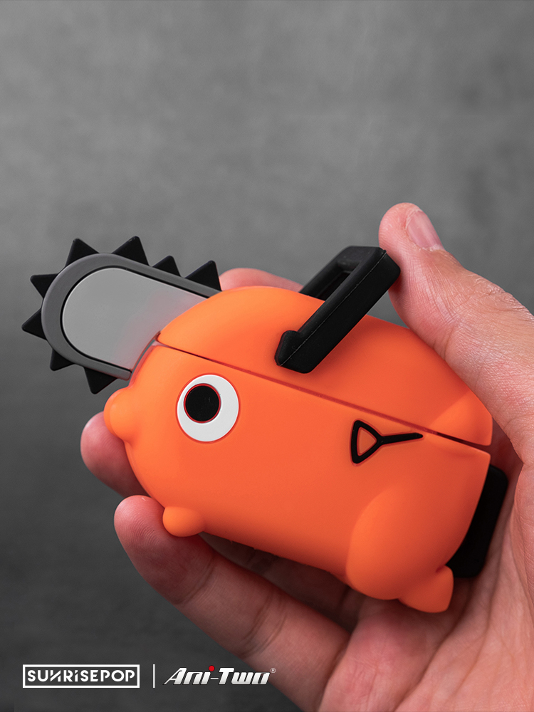 Sunrisepop Chainsaw Man AirPods Case - Protective Headphone Case