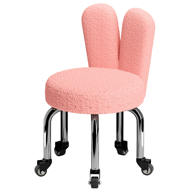 Wanxiang wheel small stool household pulleys dwarf stool round stool back beautiful sewing feet, low stool children's learning step stool small bench Wanxiang wheel small stool household pulleys dwarf stool round stool back beautiful sewing feet, low stool children's learning step stool small bench