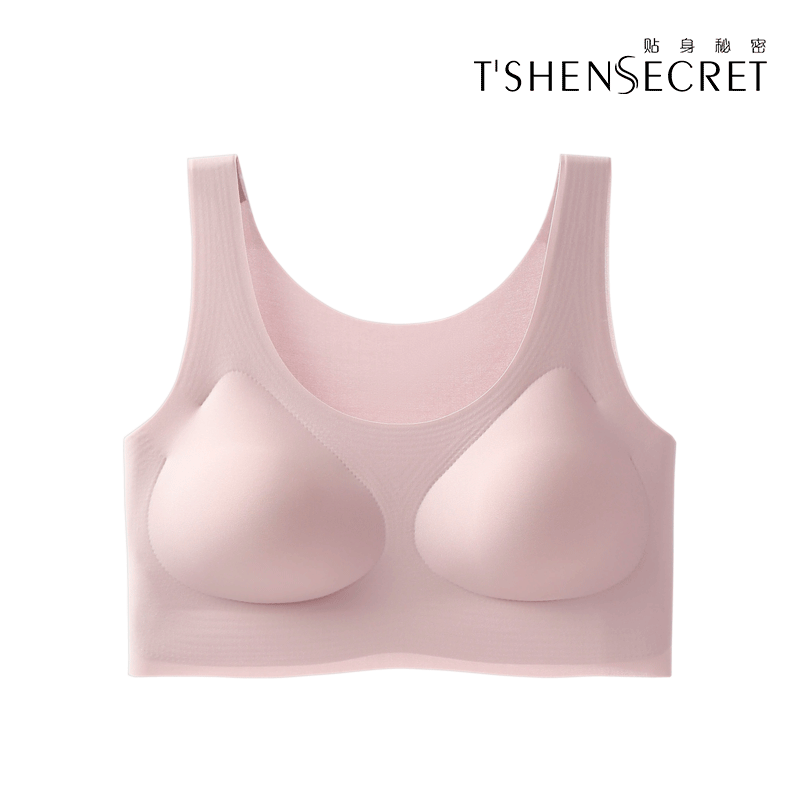 Close-fitting secret seamless size-less underwear women's push-up sports style beautiful back tube top vest style bra without rims 
Close-fitting secret seamless size-less underwear women's push-up sports style beautiful back tube top vest style bra without rims