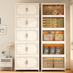 Children's Wardrobe Baby Multi-Layer Storage Cabinet Toy Storage Cabinet Clothes Storage Cabinet Storage Rack Bedroom Home Folding Children's Wardrobe Baby Multi-Layer Storage Cabinet Toy Storage Cabinet Clothes Storage Cabinet Storage Rack Bedroom Home Folding