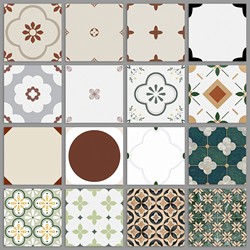 French Retro Bathroom Tiles 400X400 Kitchen Wall Tiles Balcony Floor Tiles Restaurant B&B Art Tiles French Retro Bathroom Tiles 400X400 Kitchen Wall Tiles Balcony Floor Tiles Restaurant B&B Art Tiles
