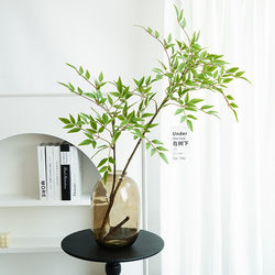 Nantianzhhu Artificial Flower, High-End Bionic Flower, Hydroponic Green Plant, New Chinese-Style Flower Arrangement, Landscaping Branch, Nantianzhhu Nantianzhhu Artificial Flower, High-End Bionic Flower, Hydroponic Green Plant, New Chinese-Style Flower Arrangement, Landscaping Branch, Nantianzhhu