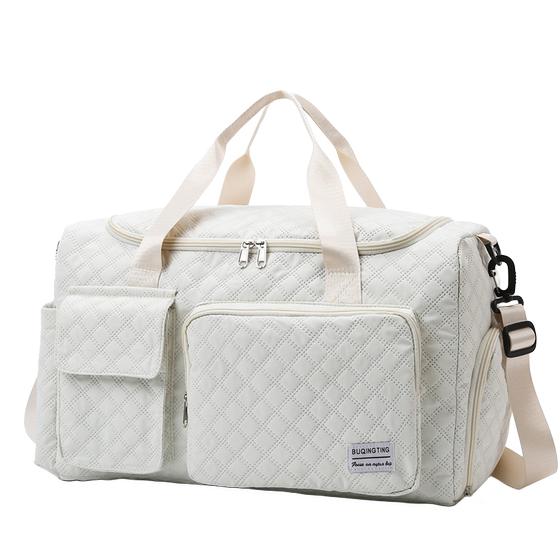 Short -distance portable travel bag Large -capacity Women waiting to be produced bag luggage bin -boarding bag sports fitness bag
 Short -distance portable travel bag Large -capacity Women waiting to be produced bag luggage bin -boarding bag sports fitness bag