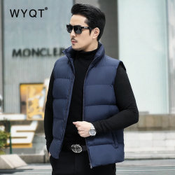 High-end thickened down vest men's winter warm vest High-end thickened down vest men's winter warm vest