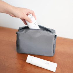 Large-Capacity Business Trip Portable Makeup Storage Bag Waterproof Splash-Proof Cosmetic Toiletry Bag Inner Bag Mini Unisex Large-Capacity Business Trip Portable Makeup Storage Bag Waterproof Splash-Proof Cosmetic Toiletry Bag Inner Bag Mini Unisex