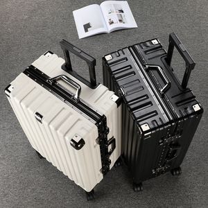 Suitcase thickened and durable leather suitcase for male and female students 28 large capacity L trolley case can sit password box hard 
Suitcase thickened and durable leather suitcase for male and female students 28 large capacity L trolley case can sit password box hard