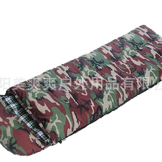 Winter Thickened and Wide Waterproof Cotton Plaid Flannel Adult Camouflage J-Hatching Sleeping Bag Can Be Spliced and Compressed 2.4 
Winter Thickened and Wide Waterproof Cotton Plaid Flannel Adult Camouflage J-Hatching Sleeping Bag Can Be Spliced and Compressed 2.4