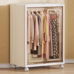 Large Installation-Free Adult Wardrobe, Household Foldable Children's Wardrobe, Storage Cabinet, Double-Door Bedroom Storage Cabinet Large Installation-Free Adult Wardrobe, Household Foldable Children's Wardrobe, Storage Cabinet, Double-Door Bedroom Storage Cabinet