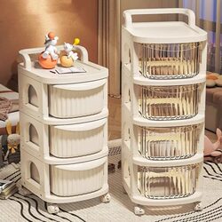 Japanese Trolley Storage Rack Multi-Layer Floor-Standing Drawer-Type Baby Products Toy Snack Storage Shelf Japanese Trolley Storage Rack Multi-Layer Floor-Standing Drawer-Type Baby Products Toy Snack Storage Shelf