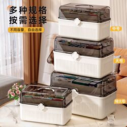 Spot quick-release medicine box for home use large storage box household large-capacity medicine box first aid classification medicine box Spot quick-release medicine box for home use large storage box household large-capacity medicine box first aid classification medicine box