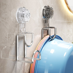 Basin hook without punching bathroom toilet bowl hanging tool Basin hook without punching bathroom toilet bowl hanging tool