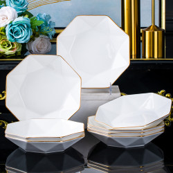 2025 New Ceramic Plate, Household Dish Plate, Accessible Luxury Dinner Plate, Deep Plate, Fish Plate, High-End Underglaze Color Tableware 2025 New Ceramic Plate, Household Dish Plate, Accessible Luxury Dinner Plate, Deep Plate, Fish Plate, High-End Underglaze Color Tableware