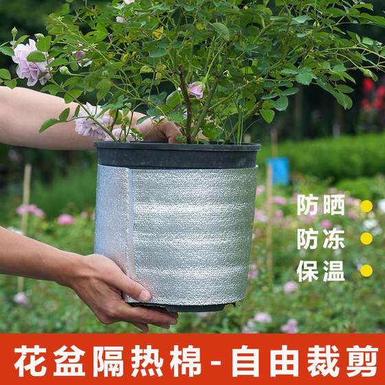 Flower pots sunscreen thermal insulation film insulation cotton insulation cotton insulation material aluminum foil pearl cotton cotton rose anti -freezing thick tin foil Flower pots sunscreen thermal insulation film insulation cotton insulation cotton insulation material aluminum foil pearl cotton cotton rose anti -freezing thick tin foil