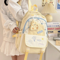 French Berydia Macaron Girl Backpack 2025 New Model Primary School Student Junior High School Student Large Capacity School Bag French Berydia Macaron Girl Backpack 2025 New Model Primary School Student Junior High School Student Large Capacity School Bag