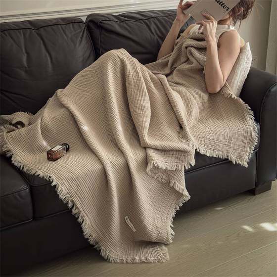 Class A knitted tassel blanket pure cotton six-layer gauze blanket 100 full cotton shawl blanket retro sofa nap cover blanket
Class A knitted tassel blanket pure cotton six-layer gauze blanket 100 full cotton shawl blanket retro sofa nap cover blanket