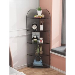 Bathroom storage rack multi-layer bathroom corner cabinet storage cabinet acrylic corner kitchen tripod waterproof and moisture-proof Bathroom storage rack multi-layer bathroom corner cabinet storage cabinet acrylic corner kitchen tripod waterproof and moisture-proof