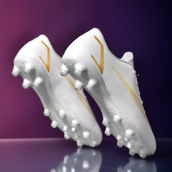 Children's Football Shoes for Boys, Winter Tf Cleats, Training Spikes, Special Ag Long Spike Shoes for Elementary School Students Aged 8-9 Children's Football Shoes for Boys, Winter Tf Cleats, Training Spikes, Special Ag Long Spike Shoes for Elementary School Students Aged 8-9