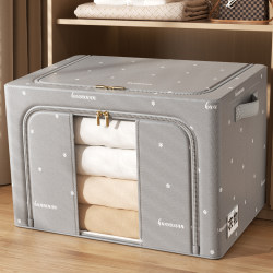 Organizing Expert Recommends Large-Capacity Clothing Storage Box for Home Use, Quilt Storage Box, Wardrobe Folding Clothing Storage Magic Tool Organizing Expert Recommends Large-Capacity Clothing Storage Box for Home Use, Quilt Storage Box, Wardrobe Folding Clothing Storage Magic Tool