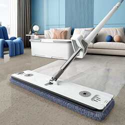Flat mop for home use, dry and wet, new hand-washable lazy mopping artifact, floor mop bucket Ruizhiyin Flat mop for home use, dry and wet, new hand-washable lazy mopping artifact, floor mop bucket Ruizhiyin