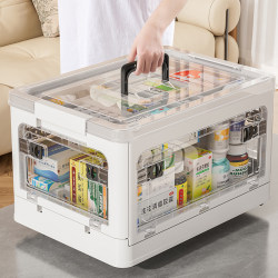 Portable medicine box home decoration household large capacity medicine medicine storage I medicine box medical first aid folding medicine Portable medicine box home decoration household large capacity medicine medicine storage I medicine box medical first aid folding medicine