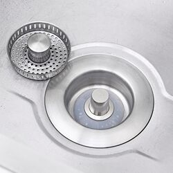 Newly upgraded sink, old style drain cover, kitchen dish basin stopper, washbasin bounce seal, water filtration Newly upgraded sink, old style drain cover, kitchen dish basin stopper, washbasin bounce seal, water filtration