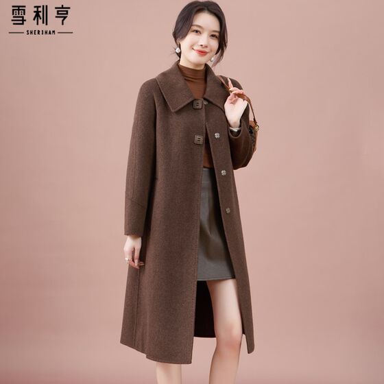 Speedy mother double-sided wool coat for women mid-length 2025 autumn and winter new A-line loose and slimming double-sided
Speedy mother double-sided wool coat for women mid-length 2025 autumn and winter new A-line loose and slimming double-sided