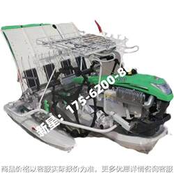 Crop seedling transplanting machine, rice seedling transplanting machine with adjustable plant spacing, four-row and six-row rice seedling transplanting machine Crop seedling transplanting machine, rice seedling transplanting machine with adjustable plant spacing, four-row and six-row rice seedling transplanting machine