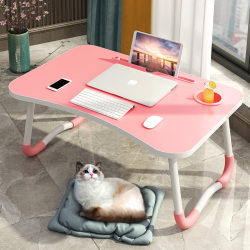Bed desk folding table laptop small table children's study dormitory home desk stall folding table Bed desk folding table laptop small table children's study dormitory home desk stall folding table