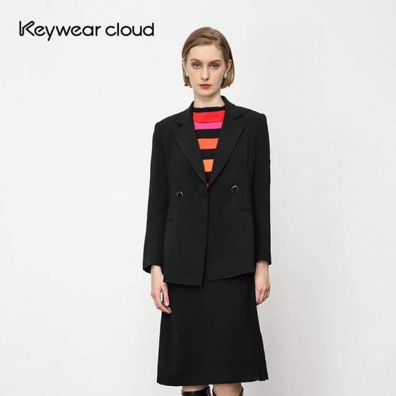 Keywearcloud Chive women's high-end communication suit long-sleeved fashionable exterior
Keywearcloud Chive women's high-end communication suit long-sleeved fashionable exterior