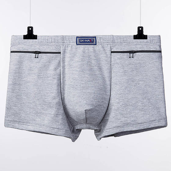 Men's underwear c anti-theft pockets double zipper middle-aged and elderly belly control boxer shorts travel pants
Men's underwear c anti-theft pockets double zipper middle-aged and elderly belly control boxer shorts travel pants